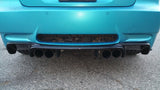 Carbon Fiber Rear Diffuser-BMW E92/E93 M3