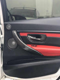 Dinmann CF | BMW FXX | speaker Trims total six pcs 4 big and 2 smaller speaker covers