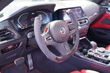 Dinmann CF | G80 G82 G83 M3 M4 | G20 G21 G22 G23 3 AND 4 SERIES Steering Wheel column IN CARBON FIBER