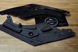 Dinmann CF | BMW G80 G81 M3 G82 G83 M4 ENGINE HEADLIGHT COWL COVERS IN CARBON FIBER
