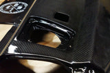 Dinmann CF | BMW E92 M3 E92 3 SERIES | REAR WINDOW SHELF COVER IN 3 LAYER CARBON FIBER