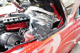 Dinmann | BMW | F30 F31 F32 F33 F36 3, 4 SERIES Engine Cowl Covers refinish in Carbon Fiber