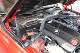 Dinmann | BMW | F30 F31 F32 F33 F36 3, 4 SERIES Engine Cowl Covers refinish in Carbon Fiber