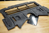 Dinmann CF | BMW G80 M3 G82 G83 M4 engine + Oil Cooler carbon fiber guard in 8 layer carbon fiber