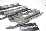 Dinmann CF | BMW G80 g81 M3 G82 G83 M4 engine radiator bracelet cover in 3 layer carbon fiber
