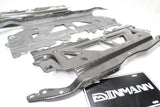 Dinmann CF | BMW G80 g81 M3 G82 G83 M4 engine radiator bracelet cover in 3 layer carbon fiber