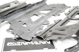 Dinmann CF | BMW G80 g81 M3 G82 G83 M4 engine radiator bracelet cover in 3 layer carbon fiber