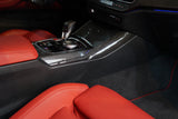 Dinmann | BMW G80 M3 G82 G83 M4 G20 G22 G21 Carbon Fiber Center console trim driver accent chr