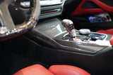 Dinmann | BMW G80 M3 G82 G83 M4 G20 G22 G21 Carbon Fiber Center console trim driver accent chr