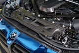 Dinmann CF | BMW G80 g81 M3 G82 G83 M4 engine radiator bracelet cover in 3 layer carbon fiber
