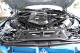 Dinmann CF | BMW G80 g81 M3 G82 G83 M4 engine radiator bracelet cover in 3 layer carbon fiber