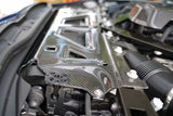 Dinmann CF | BMW G80 g81 M3 G82 G83 M4 engine radiator bracelet cover in 3 layer carbon fiber