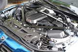 Dinmann CF | BMW G80 g81 M3 G82 G83 M4 engine radiator bracelet cover in 3 layer carbon fiber