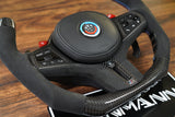BMW G80 M3 G82 G83 M4 T FIGHTER CARBON FIBER CUSTOM STEERING WHEEL