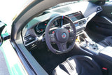BMW G80 M3 G82 G83 M4 G87 M2 CARBON FIBER CUSTOM STEERING WHEEL PRE LCI