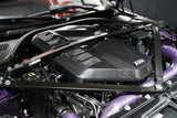 Dinmann CF | BMW G80 G81 M3 G82 G83 M4 G87 M2 ENGINE COVER IN 3 LAYER CARBON FIBER