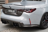BMW G80 M3 G82 G83 M4 CARBON FIBER DIFFUSER REPLACEMENT 4 PCS kit