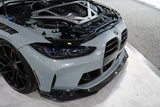 Dinmann CF | BMW G80 G81 M3 G82 G83 M4 G87 M2 ENGINE COVER IN 3 LAYER CARBON FIBER