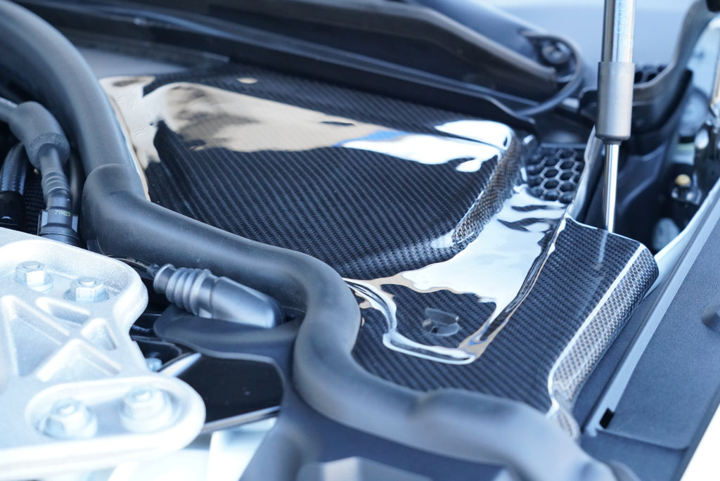 Dinmann CF | BMW G80 G81 M3 G82 G83 M4 WINDOW COWL COVERS IN CARBON FIBER