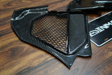 DINMANN | BMW F91 F92 F93 M8 WINDOW COWL COVERS IN CARBON FIBER
