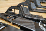 Dinmann BMW | F93  m8  8 Series Four Doors window control Trims in carbon fiber