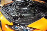 Dinmann CF | BMW G80 g81 M3 G82 G83 M4 engine radiator bracelet cover in 3 layer carbon fiber