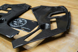 DINMANN CF | BMW G30 F90 | 5 SERIES AND M5 oem headlight covers cowl refinished in real carbon fiber.