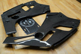 DINMANN CF | BMW G30 F90 | 5 SERIES AND M5 oem headlight covers cowl refinished in real carbon fiber.