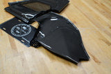 DINMANN CF | BMW G30 F90 | 5 SERIES AND M5 oem cowl covers refinished in real carbon fiber