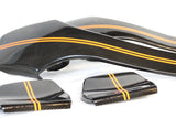 BMW BACK SEAT CARBON FIBER CENTER COVERS F80 M3 F82 M4 F87 M2 COMPETITIONS