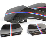 BMW BACK SEAT CARBON FIBER CENTER COVERS F80 M3 F82 M4 F87 M2 COMPETITIONS