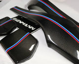 BMW BACK SEAT CARBON FIBER CENTER COVERS F80 M3 F82 M4 F87 M2 COMPETITIONS