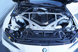 Dinmann CF | BMW G80 g81 M3 G82 G83 M4 engine radiator bracelet cover in 3 layer carbon fiber