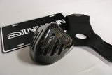 Dinmann | Half Mask Refinished in Carbon Fiber