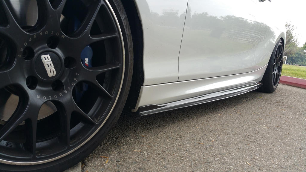 Carbon Fiber side skirt lip – BMW F22/ F23 M sport side skirt.