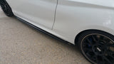 Carbon Fiber side skirt lip – BMW F22/ F23 M sport side skirt.