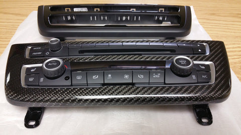 Dinmann CF | BMW F80 F82 F83 F30 F31 F32 | OEM Stereo Trim in Carbon Fiber
