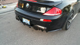 Carbon Fiber Rear Side Bumper Extensions – BMW E63 M6