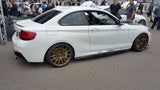 Carbon Fiber side skirt lip – BMW F22/ F23 M sport side skirt.