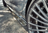 Carbon Fiber side skirt lip BMW F06 M6