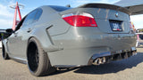 Carbon Fiber Rear Side Bumper Extensions – BMW E60 M5