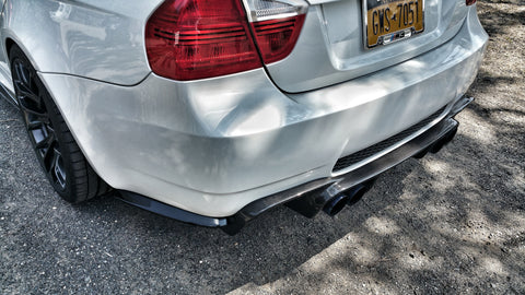 Carbon Fiber rear side bumper Skirts lip – BMW E90 M3