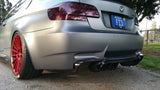 Carbon Fiber Rear Diffuser-BMW E92/E93 M3