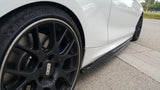 Carbon Fiber side skirt lip – BMW F22/ F23 M sport side skirt.