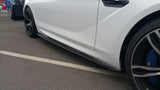 Carbon Fiber side skirt lip BMW F12 F13 M6