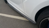 Carbon Fiber side skirt lip BMW F12 F13 M6