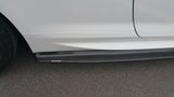 Carbon Fiber side skirt lip BMW F12 F13 M6