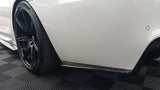 CARBON FIBER REAR SIDE BUMPER LIP F06 F12 F13 M6