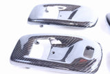 Dinmann CF | BMW F82 | M4 Front Seat Backrest unlocking Cover (PAIR)