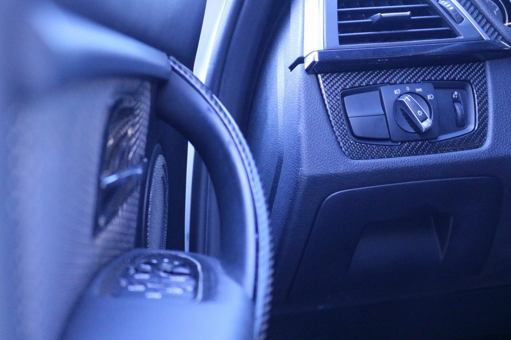 Dinmann CF | BMW FXX | Cover, Light Operating Unit light switch trim